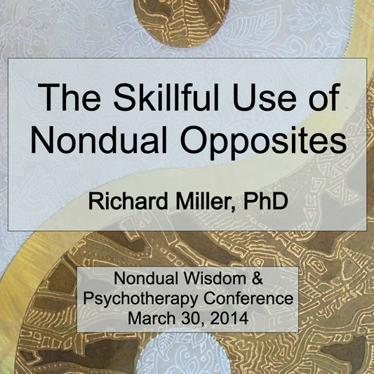 The Skillful Use of NonDual Opposites in Psychotherapy (Audio & PDF)